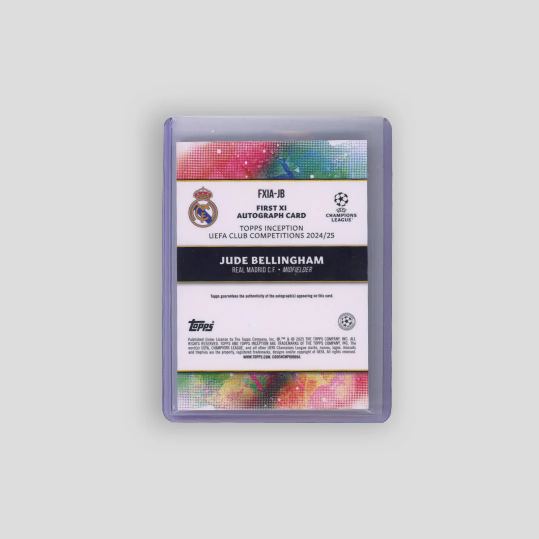 2024-25 Topps Inception First XI Autograph Jude Bellingham /75 #FXIA-JB - Image 2