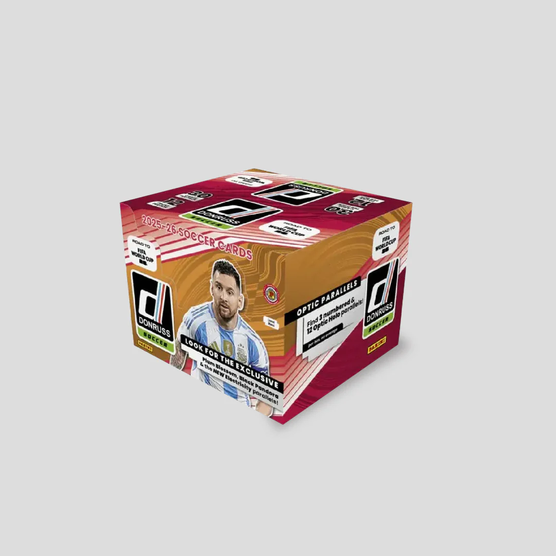 2025-26 Panini Donruss Road To FIFA World Cup 2026 Hobby International Box