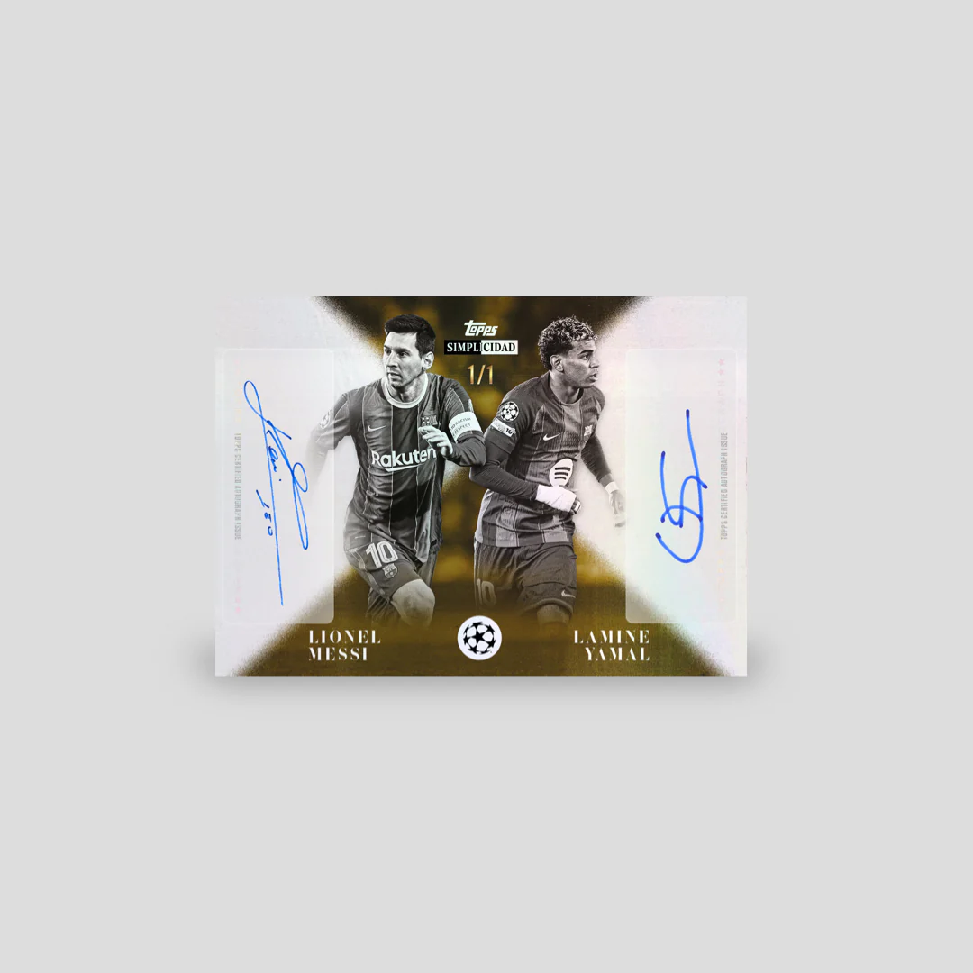 2025-26	Topps Simplicidad UEFA Soccer	Hobby Box - Image 5