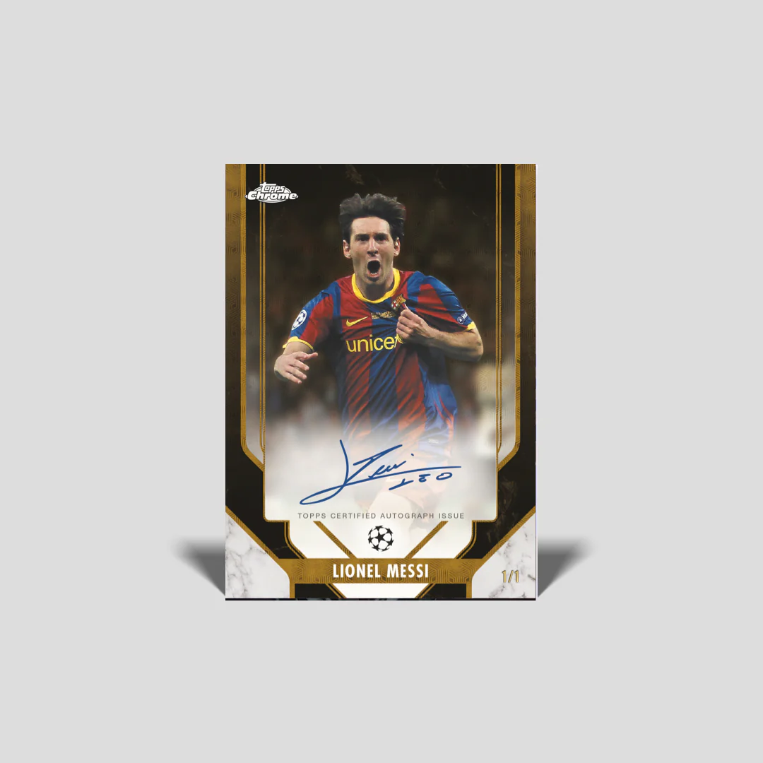 2025-26 Topps Chrome UCC UEFA Club Competitions Soccer Jumbo Box - Image 4