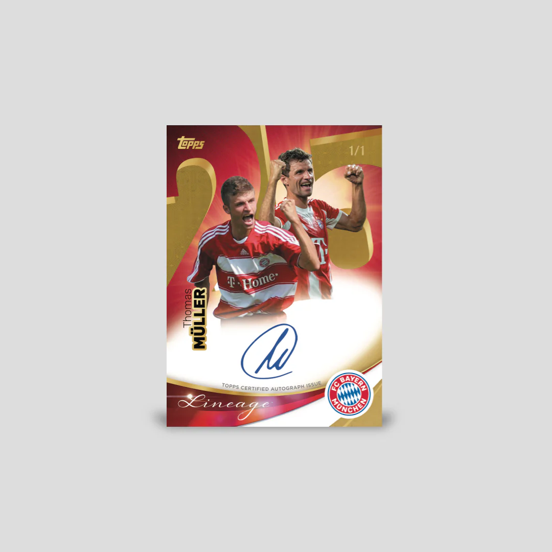 2025-26 Topps Soccer FC Bayern Munich Lineage Hobby Box - Image 3