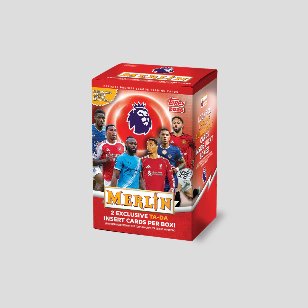 2025-26 Topps Soccer Merlin Premier League Soccer Value Box
