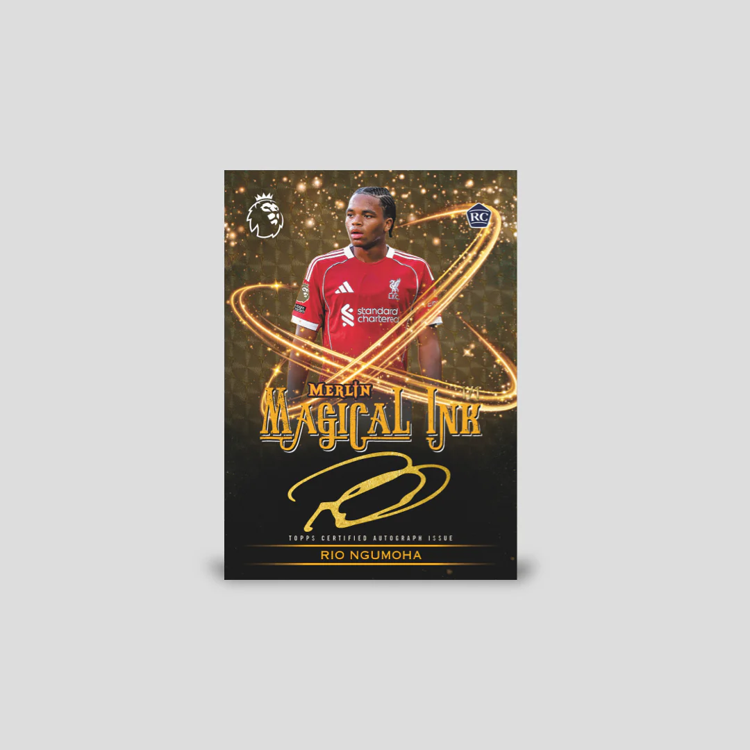 2025-26 Topps Soccer Merlin Premier League Soccer Hobby Box - Image 4