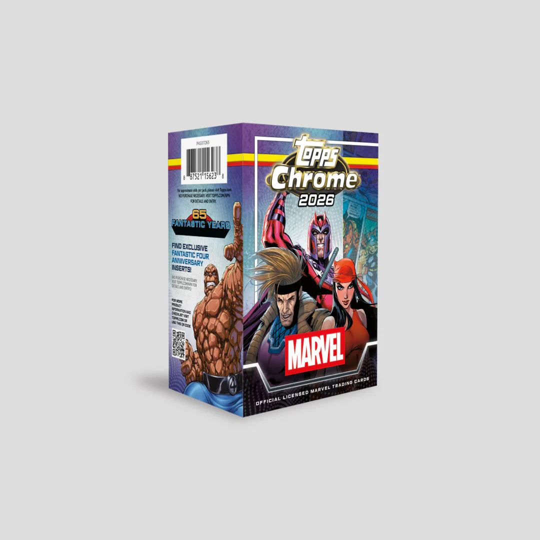 2026 Topps Chrome Marvel Value Box