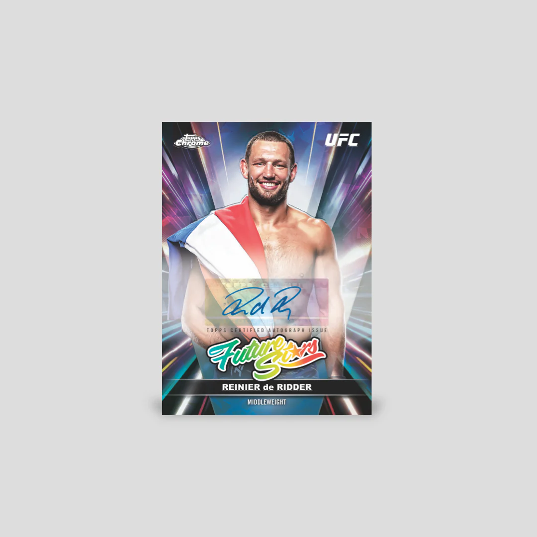2026 Topps Chrome Sapphire UFC Hobby Box - Image 5