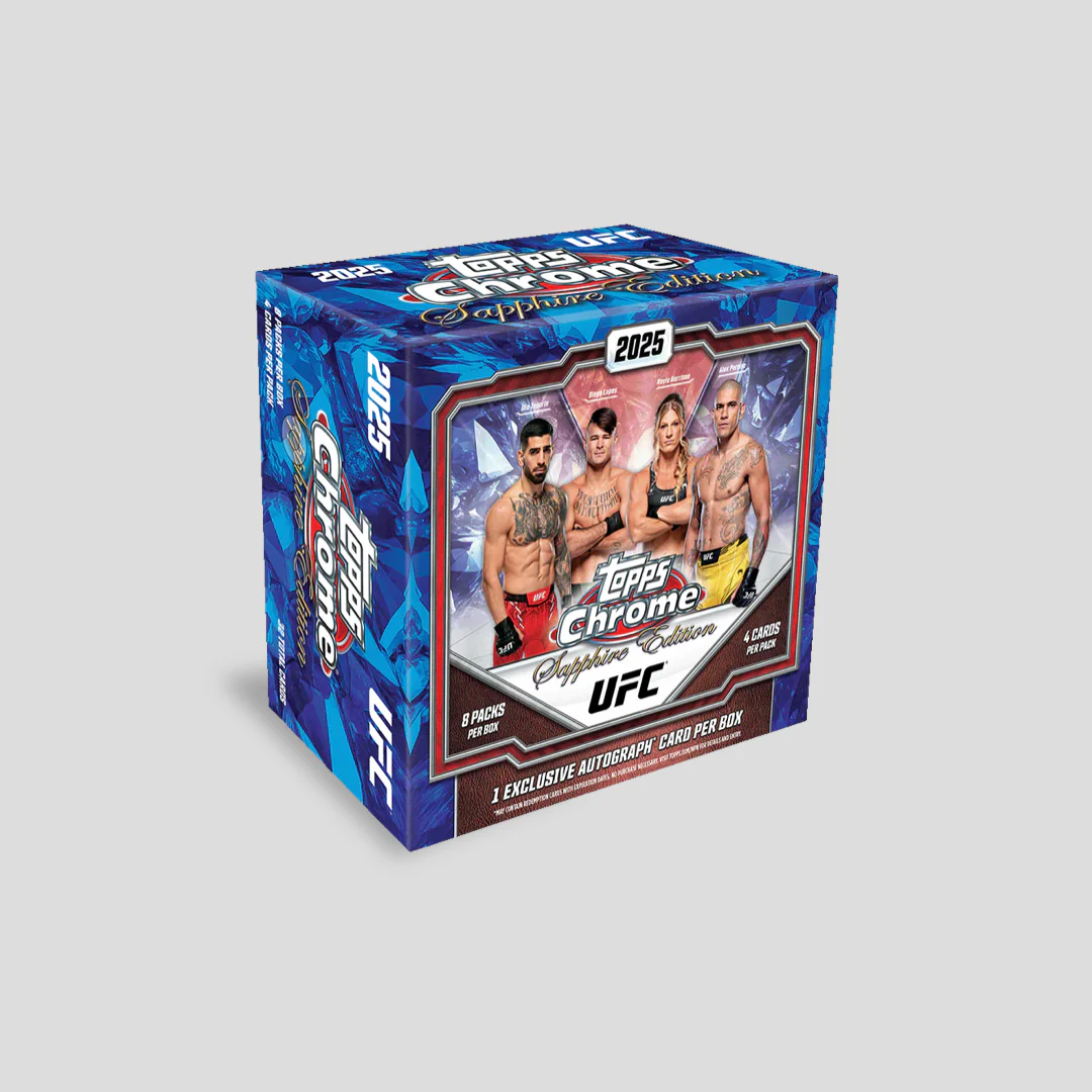2026 Topps Chrome Sapphire UFC Hobby Box - Image 8